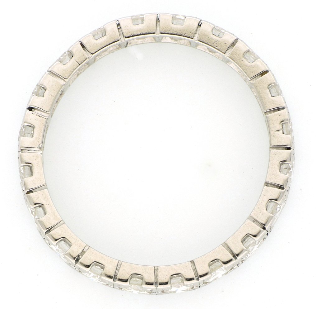 沒有保留價 - 戒指 - 18 克拉 白金 -  2.50ct. tw. 鉆石 (天然)  #4.3