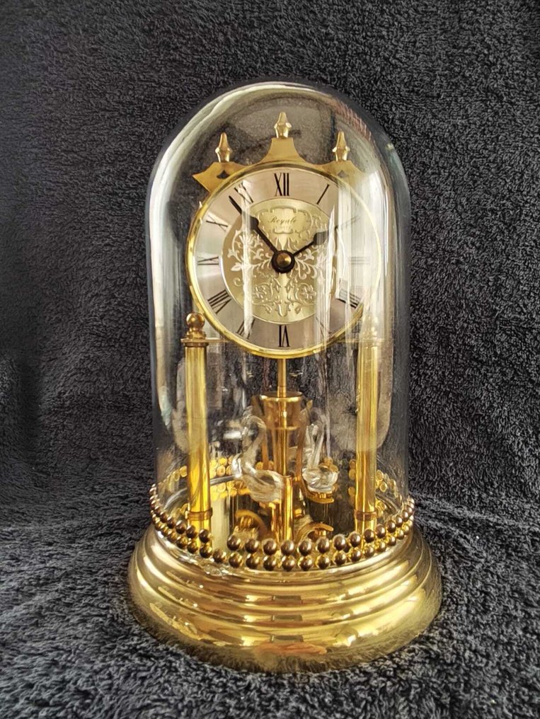 Pendule 400 jours -  Conception - Laiton doré, Verre de Murano - 1960-1970 - Montre Quattrocento Gio #3.2