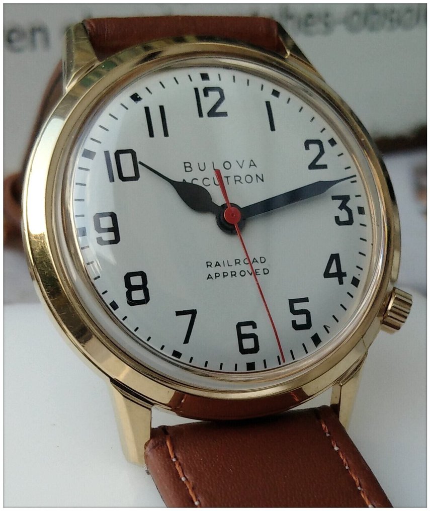Bulova Accutron Railroad Approved - Nincs minimálár - Révisée - Férfi - 1974 #1.0