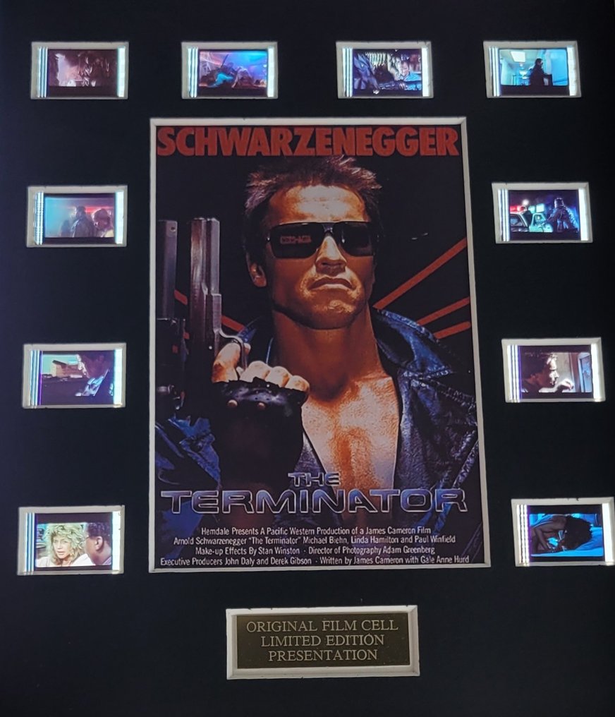 Terminator - Framed Film Cell Display with COA #1.0