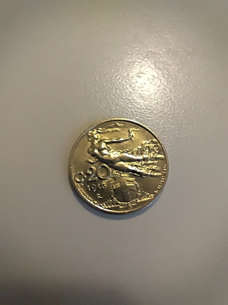 義大利王國 Vittorio Emanuele III. 20 Centesimi 1913 e 1919  (沒有保留價) #2.1