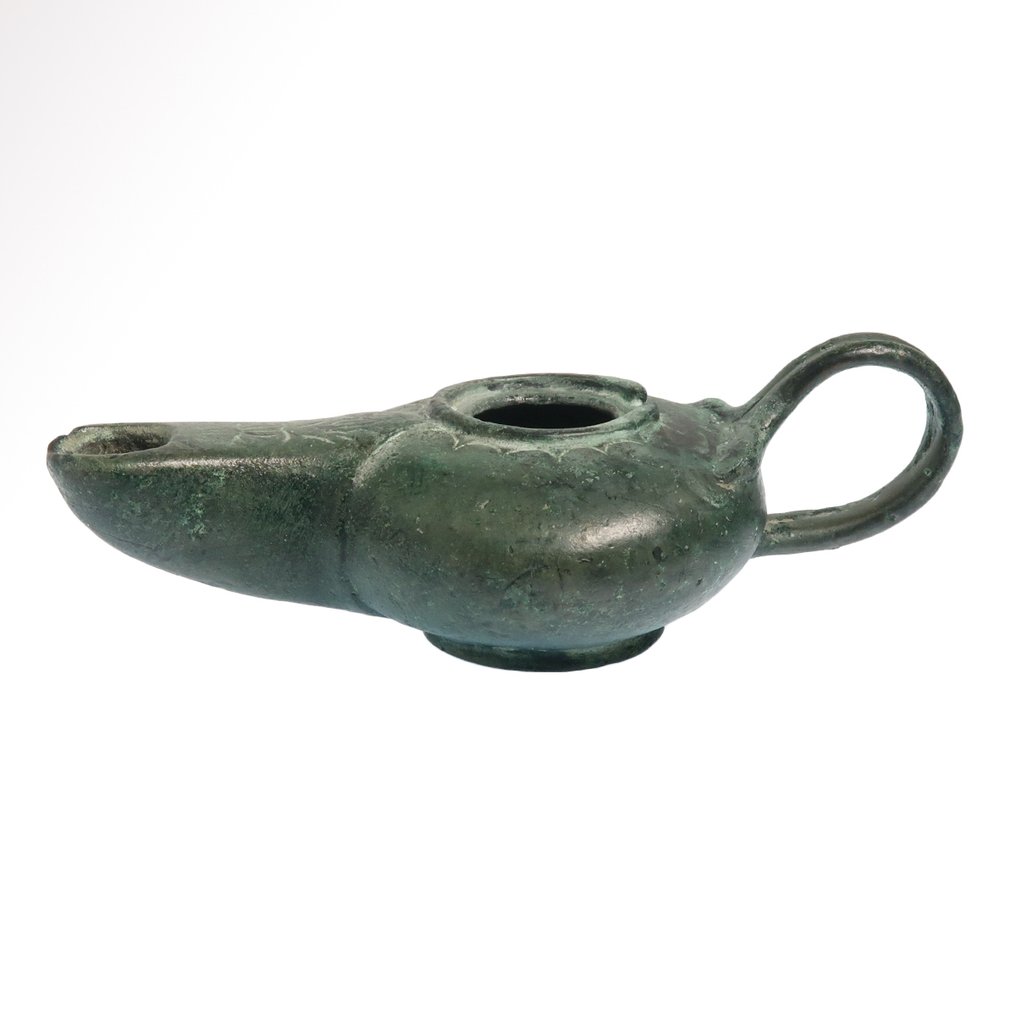 古罗马 黄铜色 油灯与火坛 #4.3