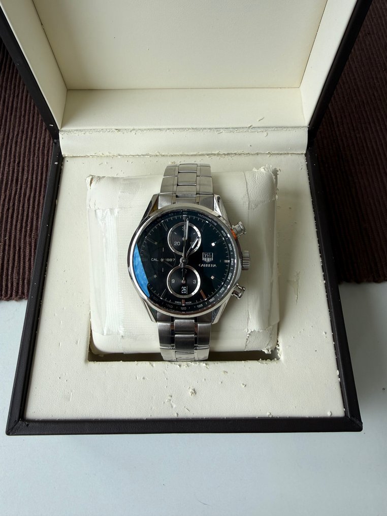 TAG Heuer - Carrera Chronograph Caliber 1887 - CAR2110.BA0724 - Heren - 2010-2020  #1.0