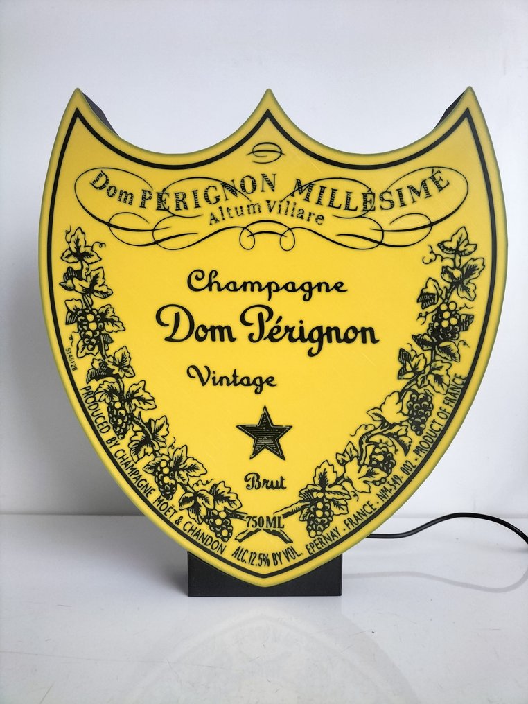 Tribute To Dom Pérignon; Illuminated Shield - Φωτισμένη πινακίδα - ABS #1.0