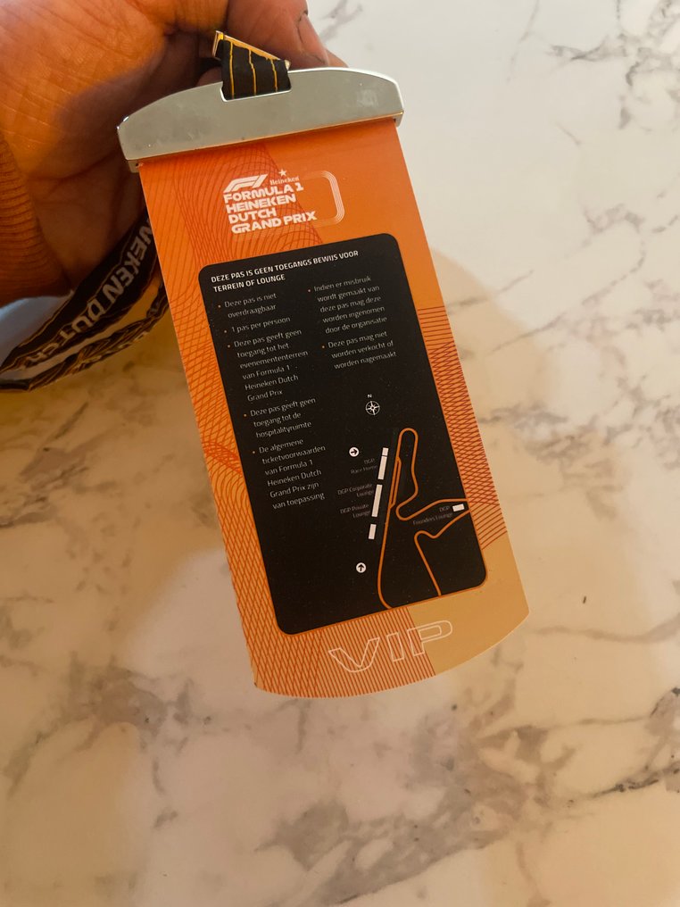 Red Bull Racing - Max Verstappen - 2025 - Paddock pass  #2.1