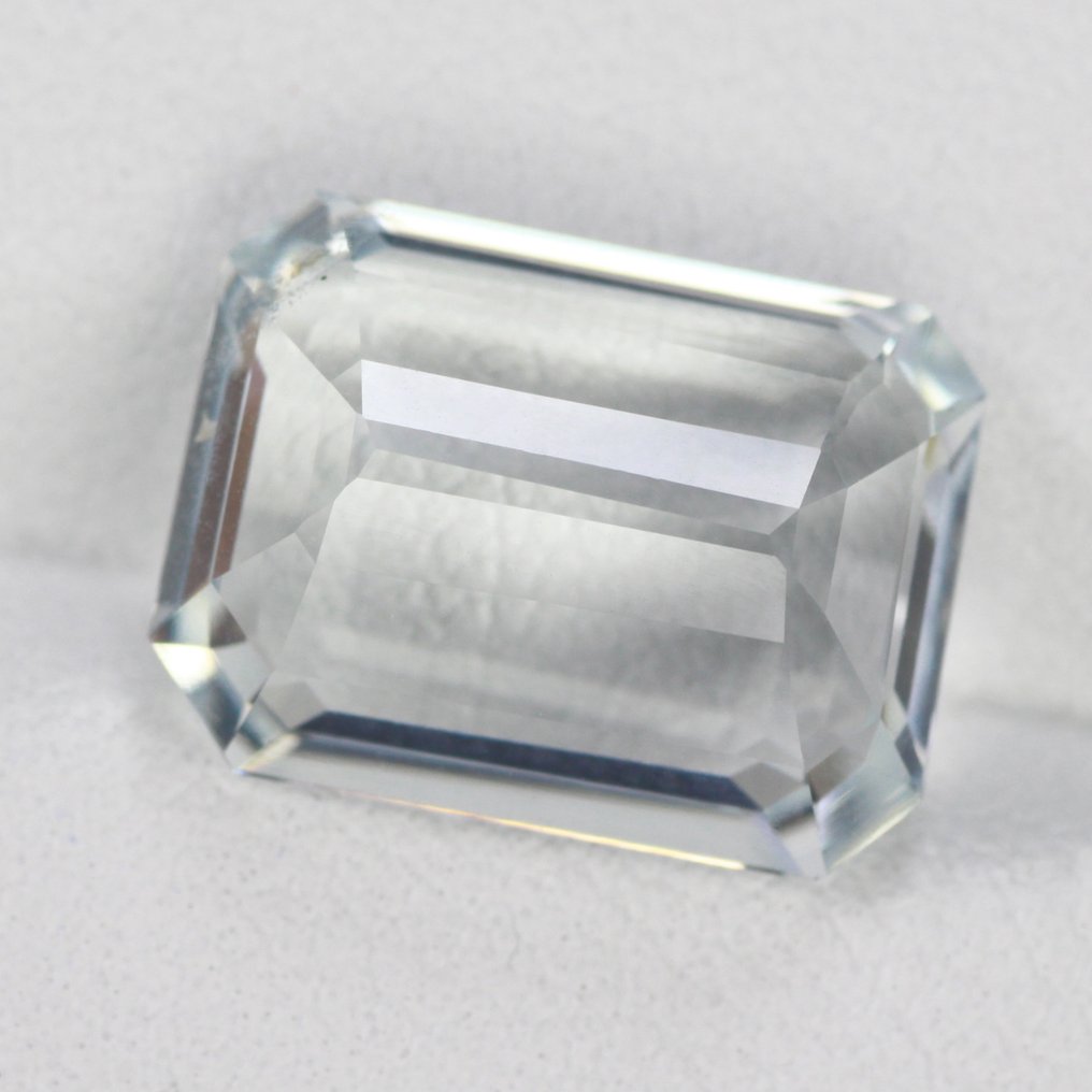 Fără preț de rezervă - 1 pcs Albastru Aquamarine - 5.31 ct - Asociația internațională de pietre prețioase colorate (ICA GemLab) - AAA Fine Cut #4.3