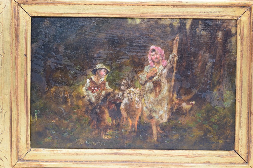 義大利學派 (XIX) - Bimbi nel bosco #4.3