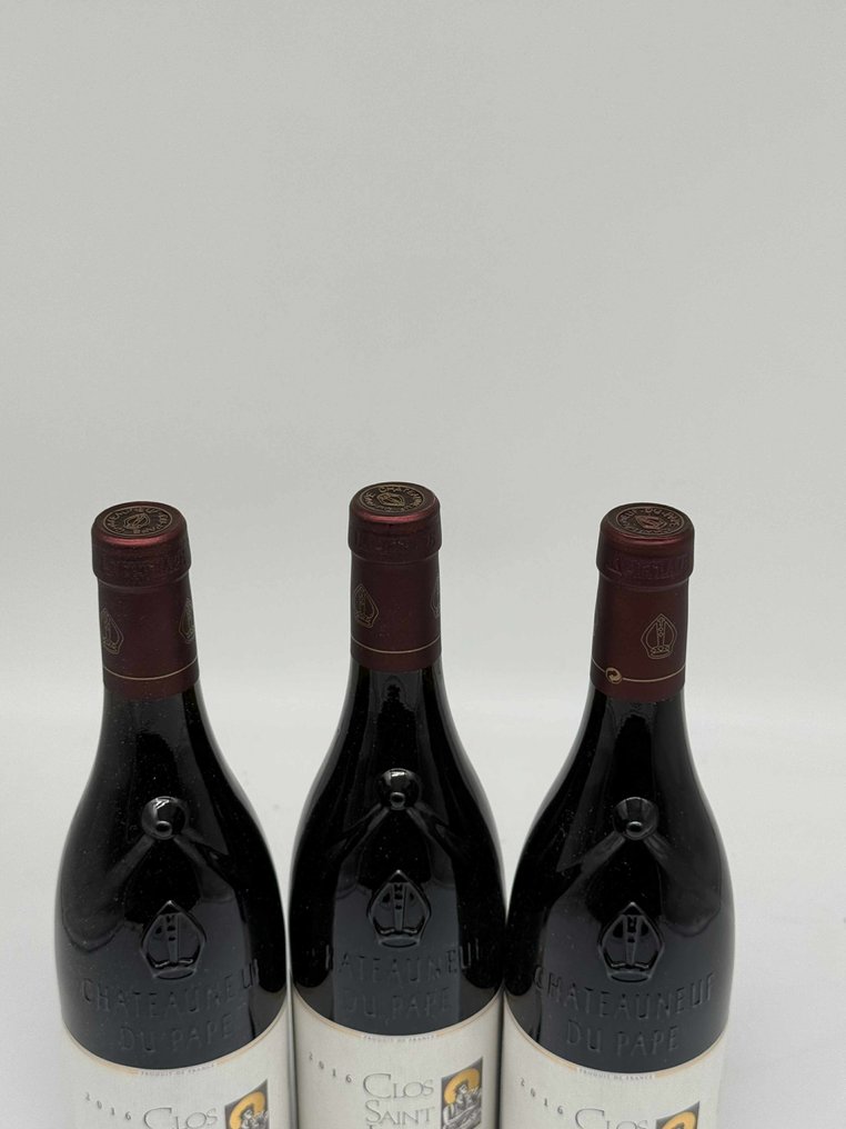2016 Clos Saint-Jean - Châteauneuf-du-Pape - 3 Flasker (0,75 L) #3.2