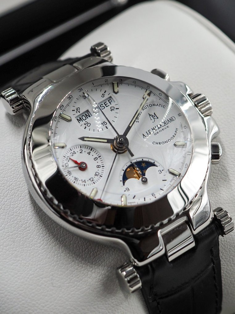 André Le Marquand - χωρίς τιμή ασφαλείας - * NEW * Chrono Automatic * Moon Phase * - Άνδρες - 2010-2020  #4.3