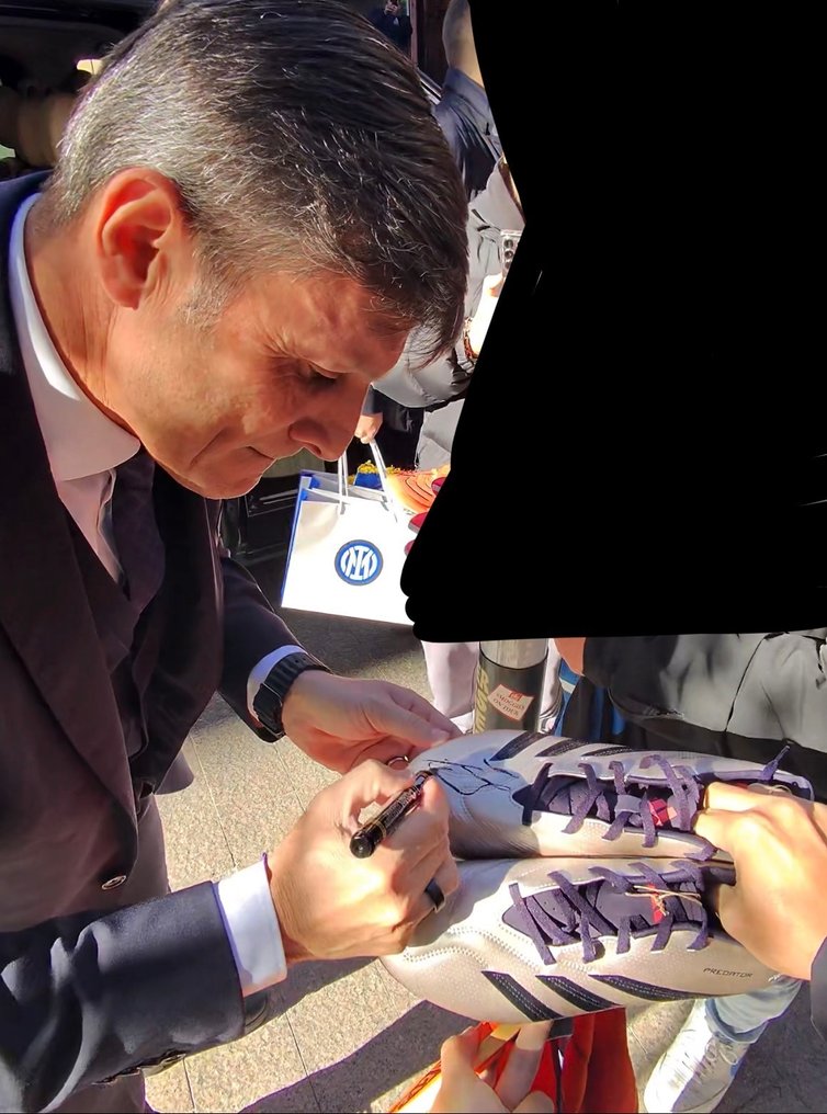 Inter Milan - 意大利足球联盟 - Javier Zanetti - 足球鞋, Adidas Predator  #1.0