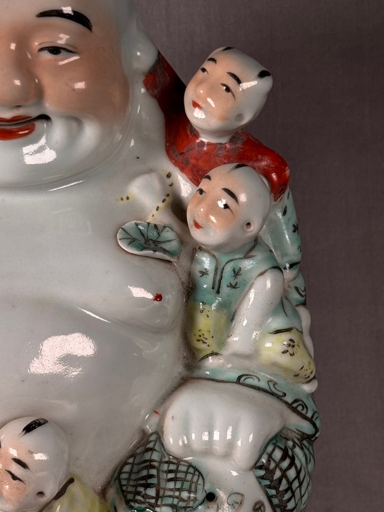 玩具人偶 - famille rose laughing buddha - 瓷 - 中国 #3.2