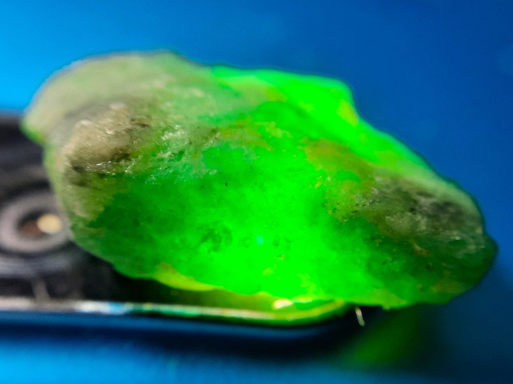 未处理的天然翡翠 - 11.4 克拉 粗糙- 2.28 g #2.1