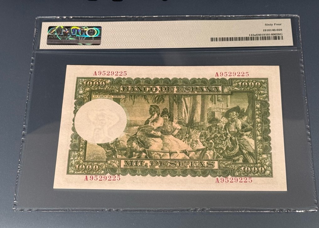 Spanien. - 1000 Pesetas 1951 - Pick 143a #3.2