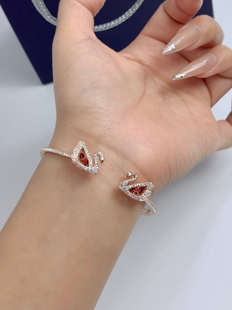Swarovski - Statuetta, DANCING SWAN Bracelet - 0 cm - Cristallo #2.1