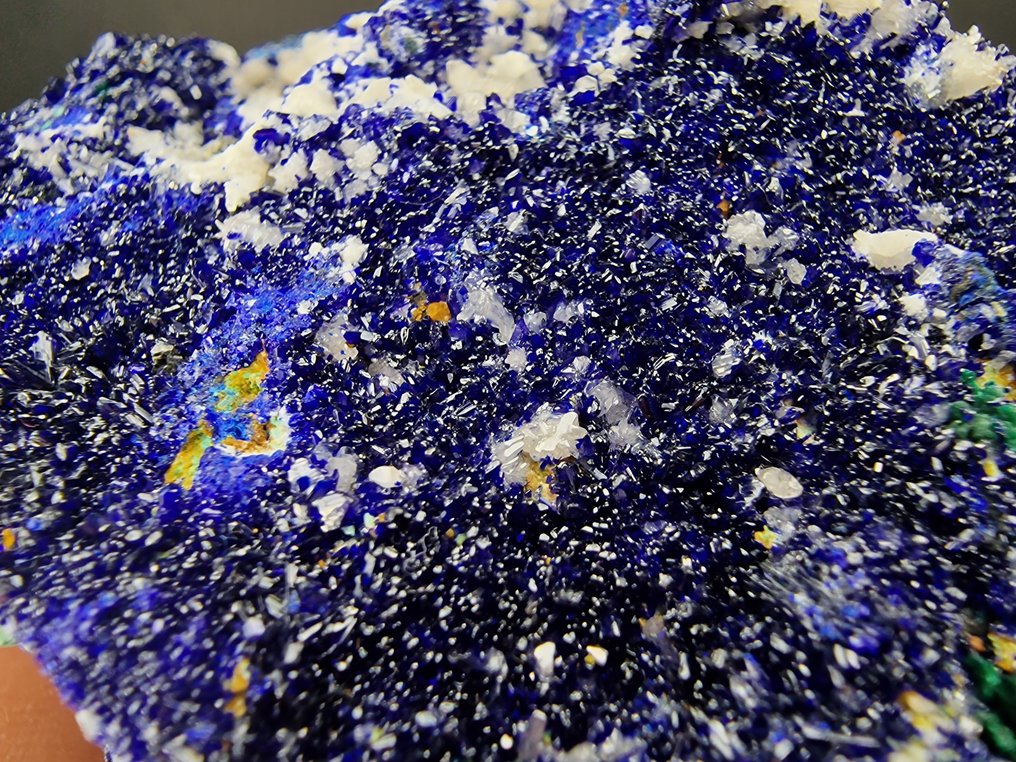 Azurit Elektrificerende blå - Højde: 100 mm - Bredde: 75 mm- 450 g - (1) #4.3