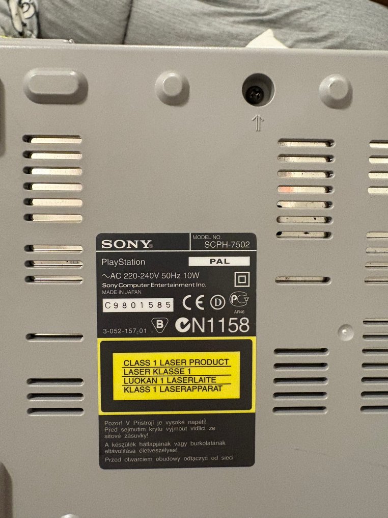 Sony - Playstation 1 (PS1) - SCPH-7502 console with Namco gun and controller - Video game console #2.1