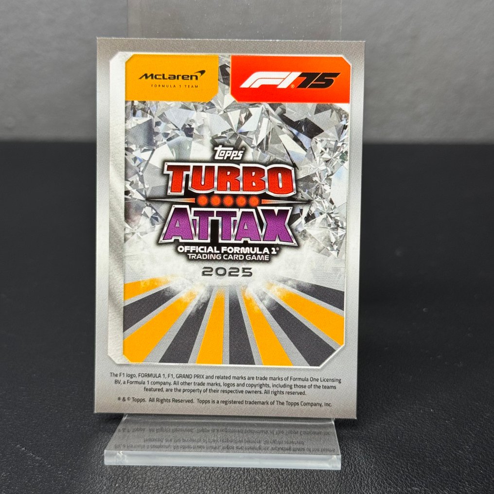 Mclaren - Topps 335 Super Nova Signed - Oscar Piastri - 2025 - Κάρτα ανταλλαγής #4.3