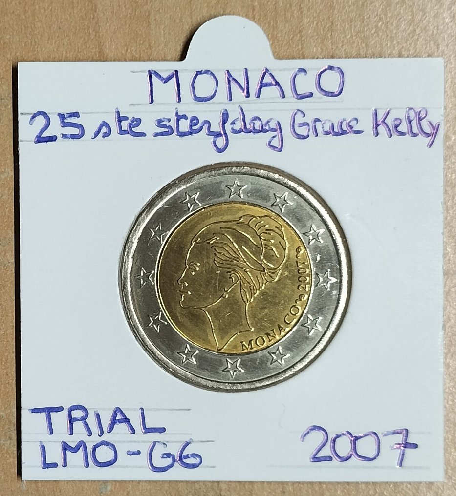 Monaco. Probe Token 2007 "Grace Kelly" (Zonder minimumprijs) #1.0