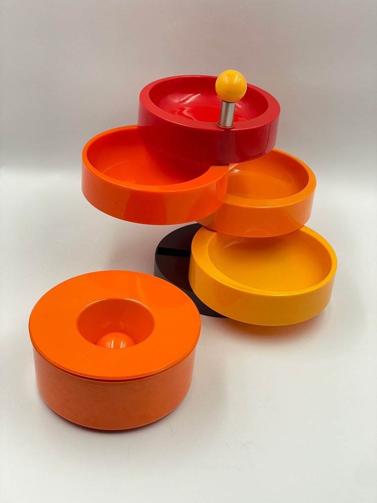 Emsa, Gustavberg - Gunnar Larson - Bowl (2) - Kulan - Plastic - Snack Tower #4.3