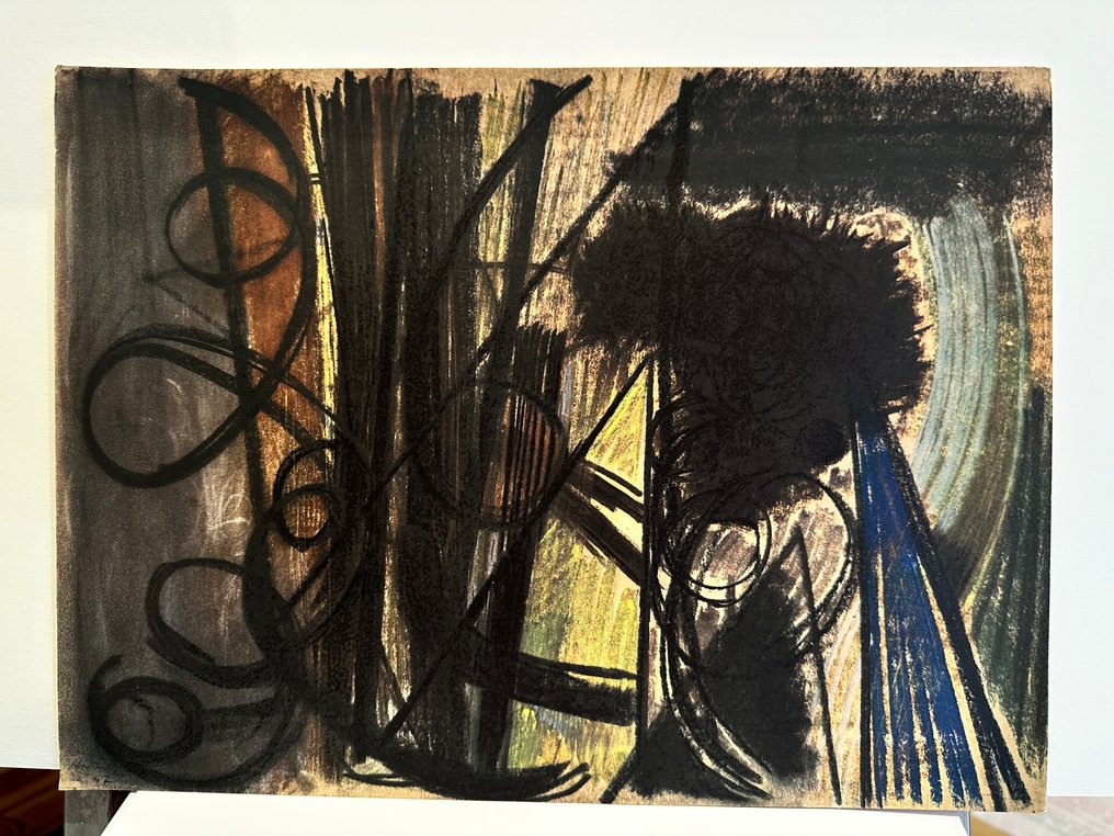Hans Hartung (1904-1989) - Pastel, 1947 #3.2