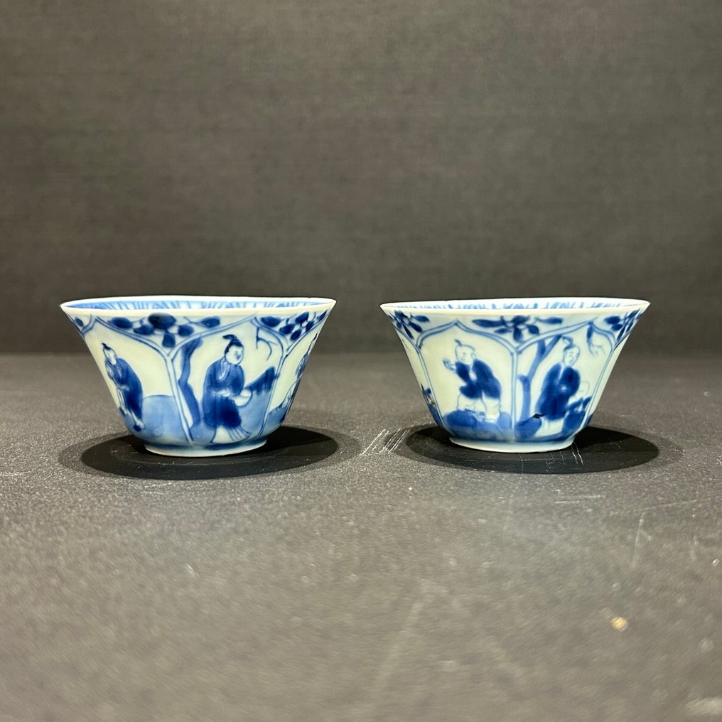 Cup and saucer - Porcelain - Yongzheng cup and saucer #1.0