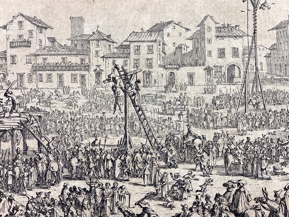 Jacques Callot (1592-1635) - Supplicium Sceleri Froenum - originale #2.1