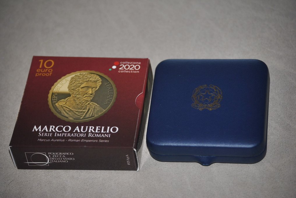 Italy. 10 Euro 2020 "Marco Aurelio" Proof #2.1