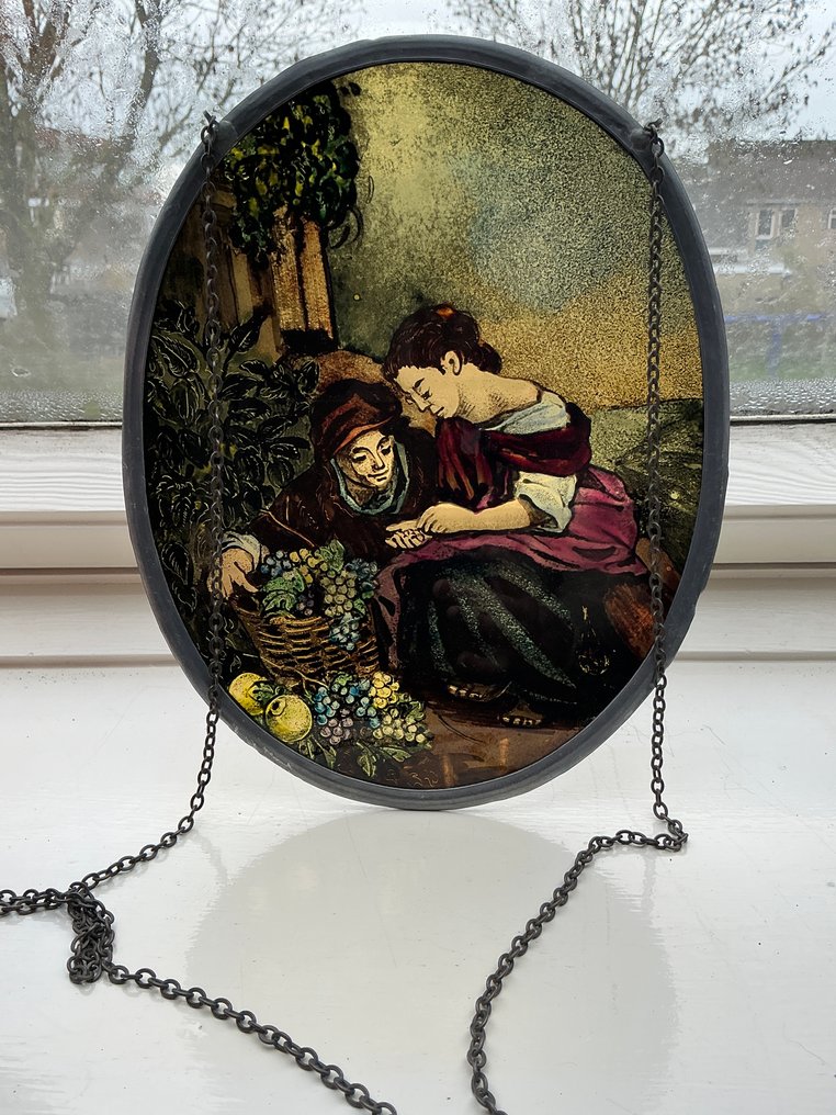 装饰饰品 - 意大利 - Glas in Lood Raamhanger #3.2