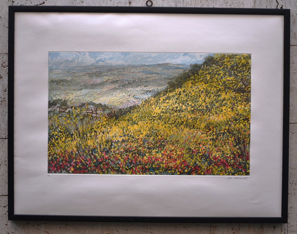 Michele Cascella (1892-1989) - Paesaggio toscano #1.0