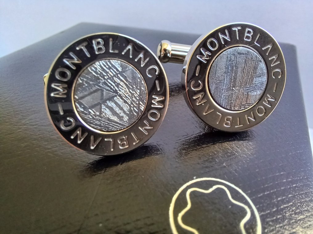 Montblanc - Argento, Acciaio - Gemelli - MB 101384 Occhio di tigre #2.1