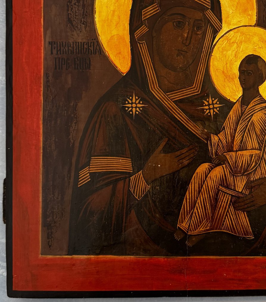 Εικόνα - Μητέρα του Θεού του Τίκβιν - Ξύλο #3.2