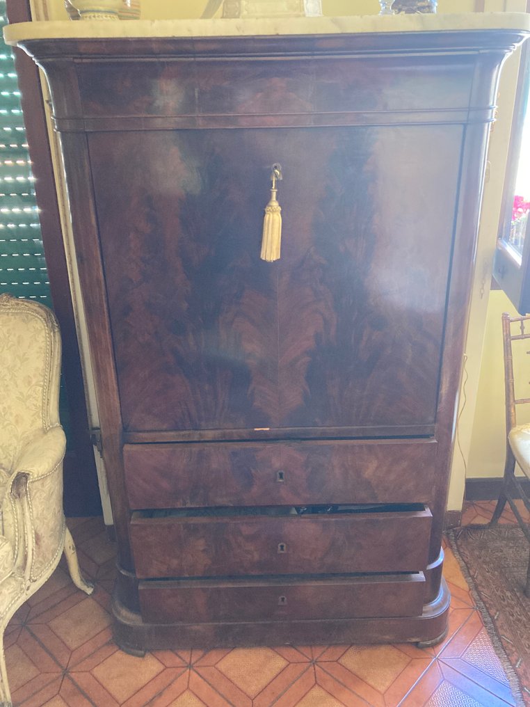 Secrétaire à abattant - Mogano #1.0