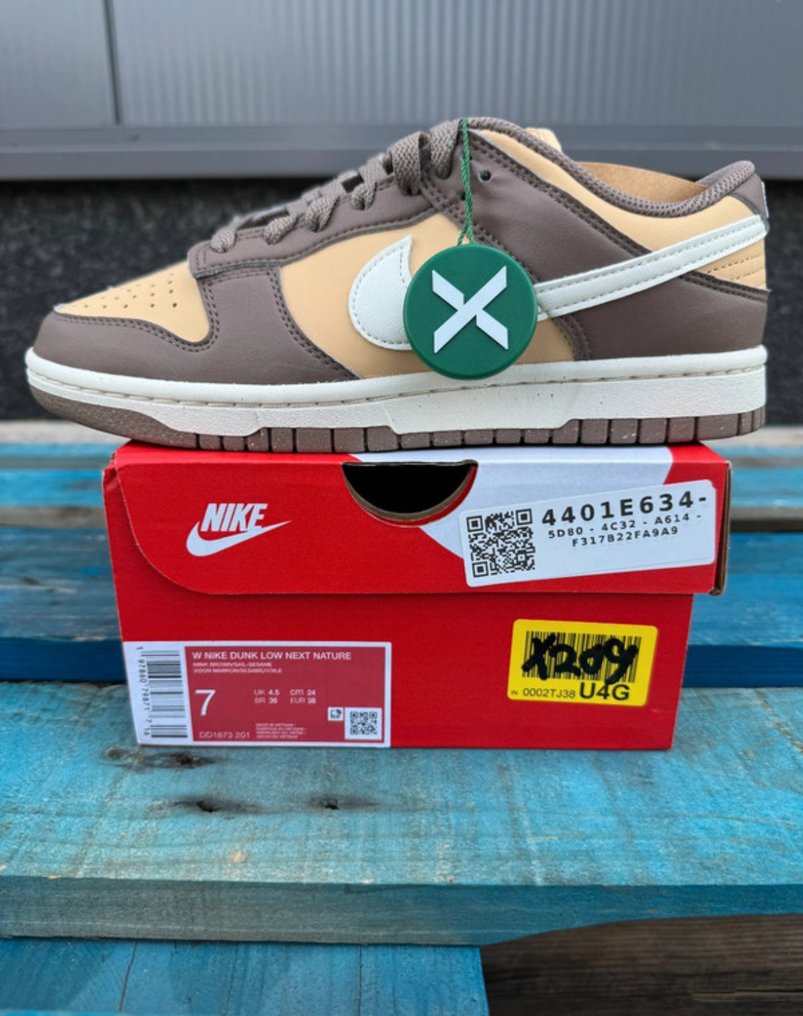 Nike - W Nike Dunk Low Next Nature DD1873-201 - Joggesko - Størrelse: EU 38 - Ny med merkelapper #1.0