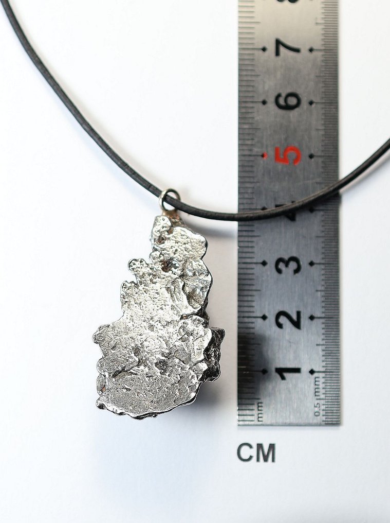 坎波德尔谢洛陨石吊坠 粗大八面体铁陨石 - 17.5 g - (1) #1.0