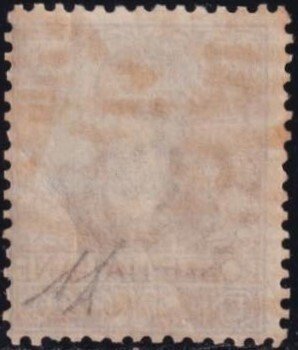 意大利王国 1901 - Floreale 45 c. bruno Sass 74 签名 Alberto Diena 稀有 #1.0