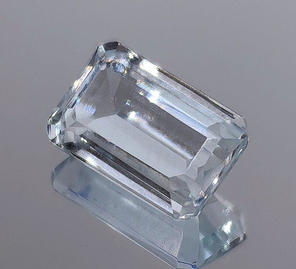 χωρίς τιμή ασφαλείας Ακουαμαρίνης  - 3.03 ct - Antwerp Laboratory for Gemstone Testing (ALGT) #3.2