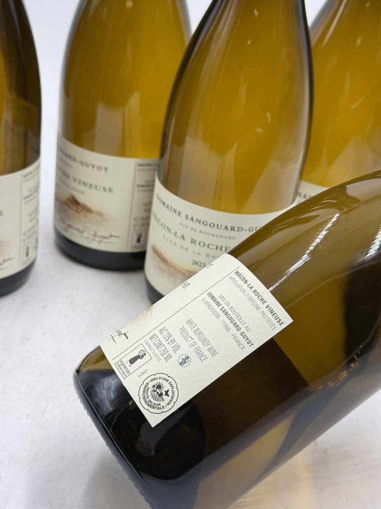 2023 Domaine Sangouard-Guyot Mâcon-La Roche Vineuse Clos de la Bressande - Mâconnais - 6 Bottles (0.75L) #3.2