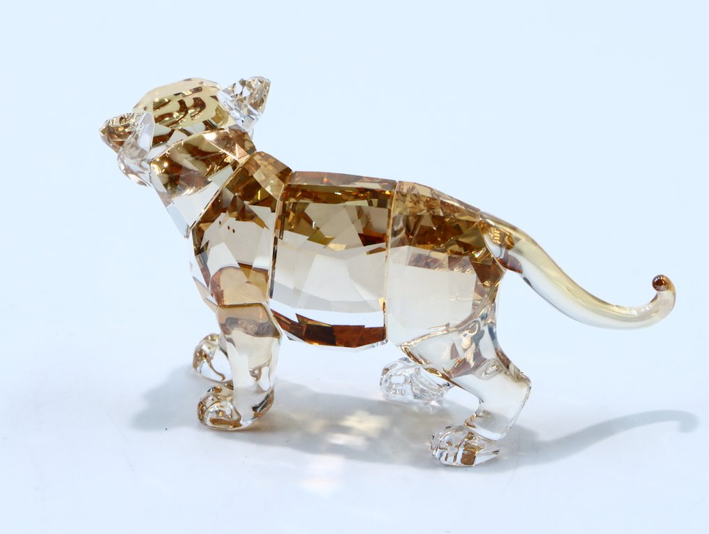 Statuetta - Swarovski - Tijgerjong Staand (Boxed) - Cristallo #3.2