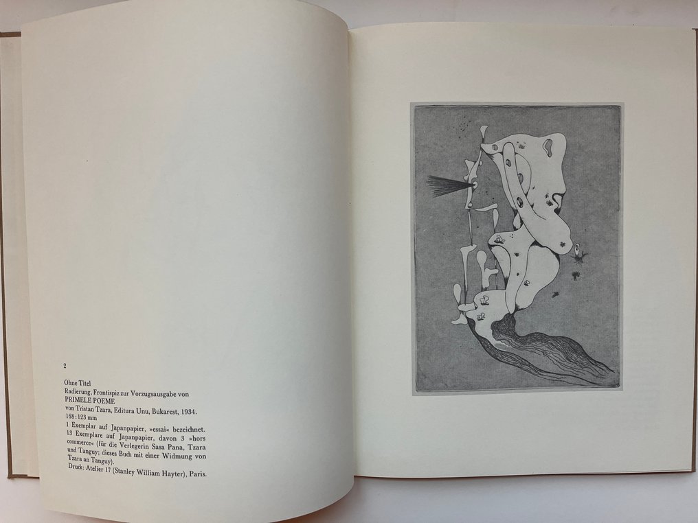 Yves Tanguy - Yves Tanguy: Das Druckgraphische Werk / l'oeuvre Grave / The Graphic Work - 1976 #4.3