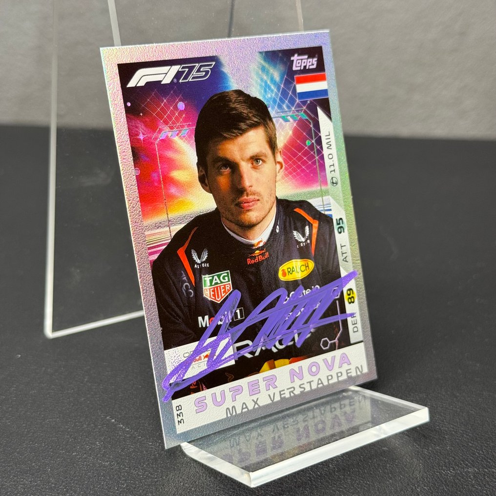 Red Bull Racing - Topps 338 Supernova Signed - Max Verstappen - 2025 - 交易卡片  #2.1