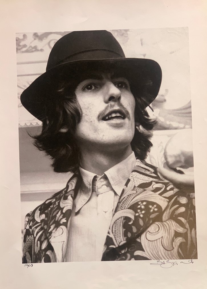 Bill Zygmant - George Harrison – 1968 – Original signed by the photographer - Large Format #1.0