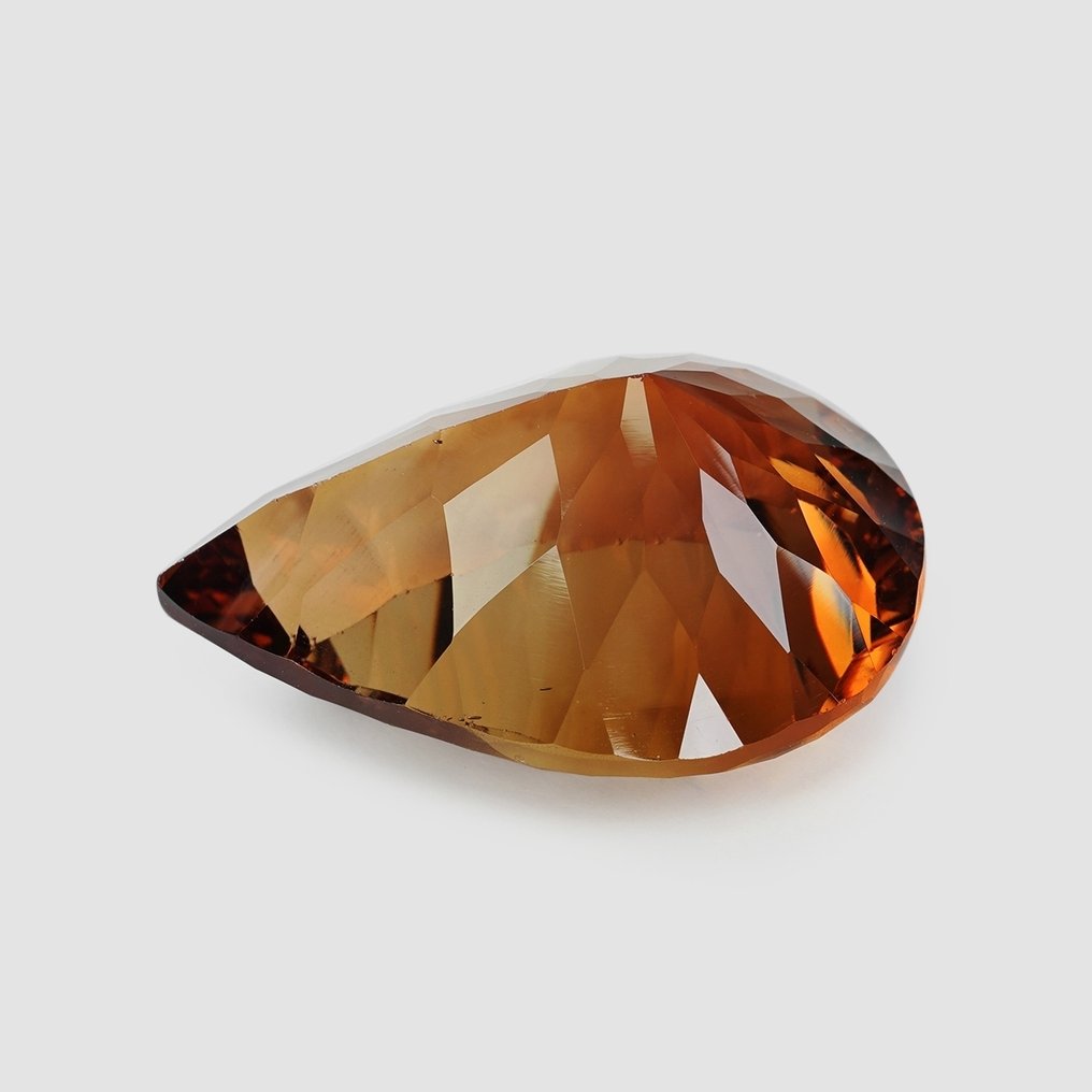 Sans Prix de Réserve - 1 pcs Orange, Jaune Topaze - 27.11 ct - International Colored Gemstone Association (ICA GemLab) - Champion Topaz #4.3