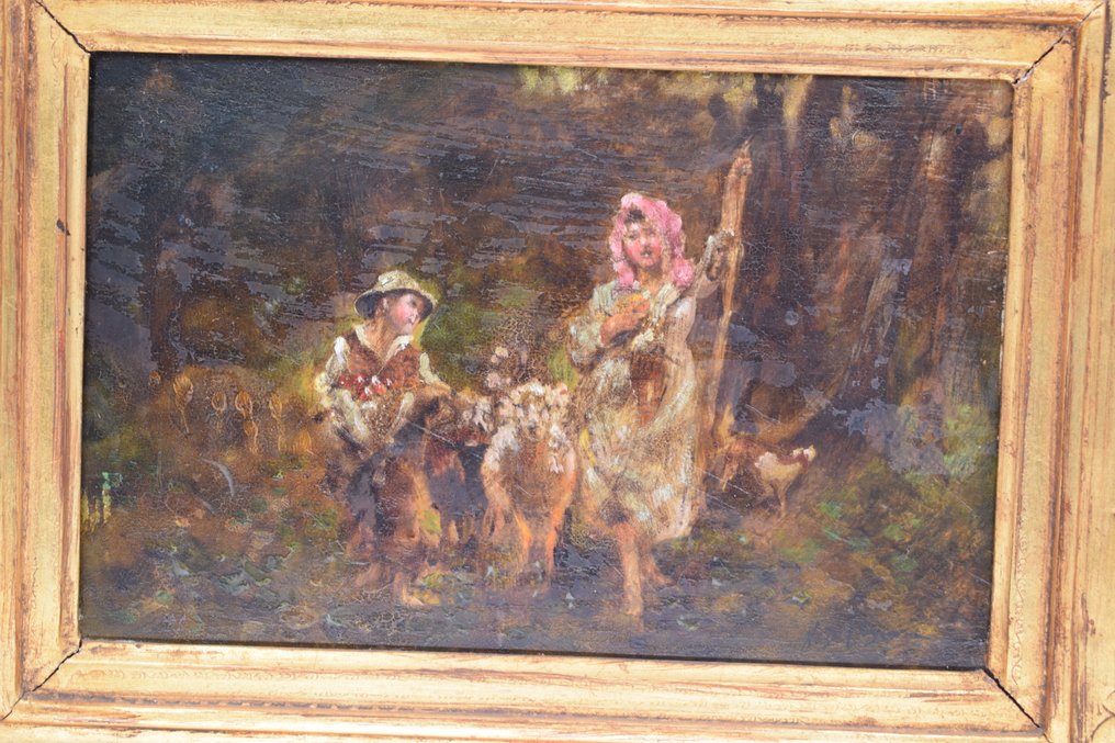 義大利學派 (XIX) - Bimbi nel bosco #2.1