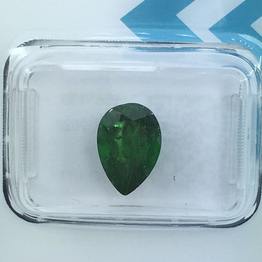 Nincs minimálár - 1 pcs Zöld Tsavorite - 2.67 ct - Nemzetközi Gemmológiai Intézet (IGI) - Természetes tsavorit #2.1