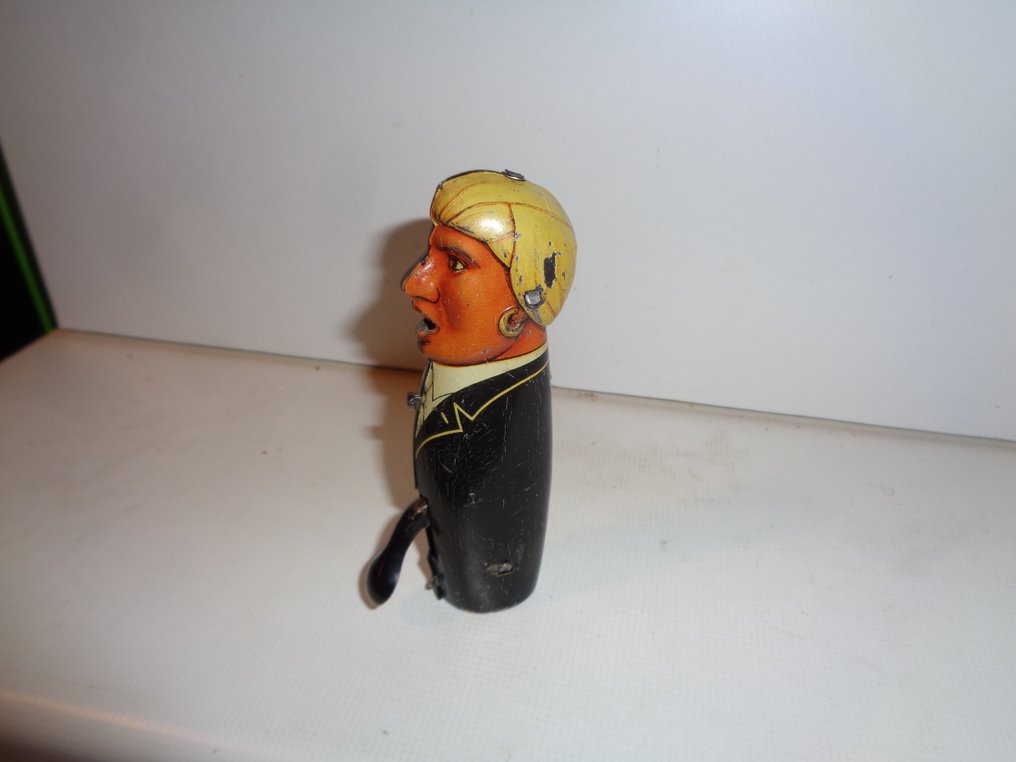 CKO Kellermann - 火焰吞噬者使用火石工作 - 上鏈錫製玩具 - 1940-1949 - 德國 #3.2