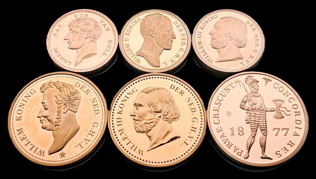 Netherlands. 1808 - 1877 Historical restrikes  (No Reserve Price) #1.0