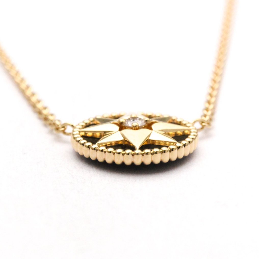 Christian Dior - 吊墜頸鏈 粉色黄金 #2.1