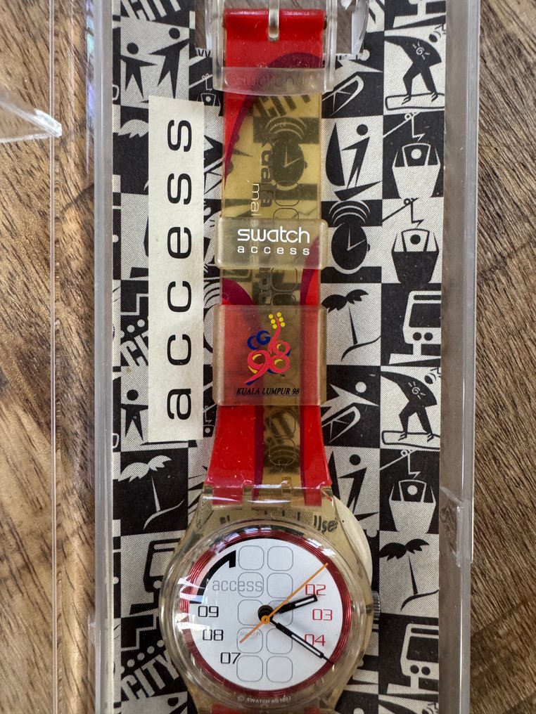 Swatch Access - "Menang" - SKK108 – Commonwealth Games Kuala Lumpur - 1998 - Watch - 1998 - Watch  #3.2