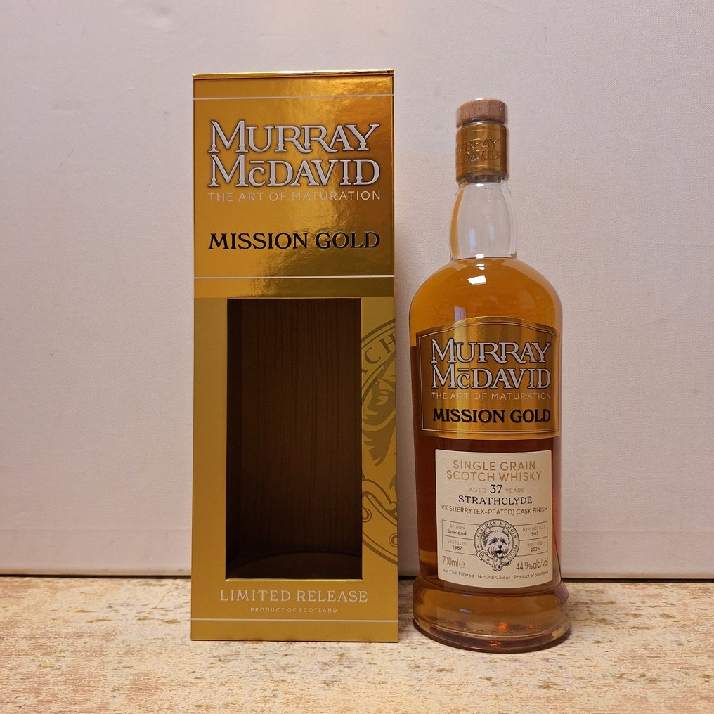 Strathclyde 1987 37 years old Mission Gold - Murray McDavid  - b. 2025  - 700ml #1.0