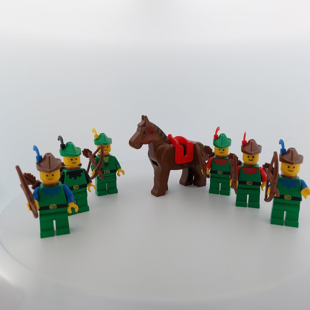 Lego Set - Castle - Lego 6066 Camouflaged Outpost caste ridders uit 1987 #2.1